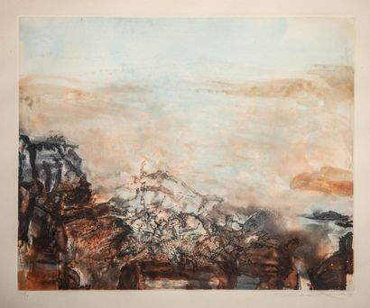 ZAO Wou-Ki (1921-2013)
Eau forte 315 - 1981
Eau...