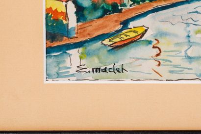 Elisée MACLET (1881-1963) 
UNTITLED
YVRY...