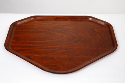 GERLING SOL-OHLIGS
 Plateau en bois vernis...