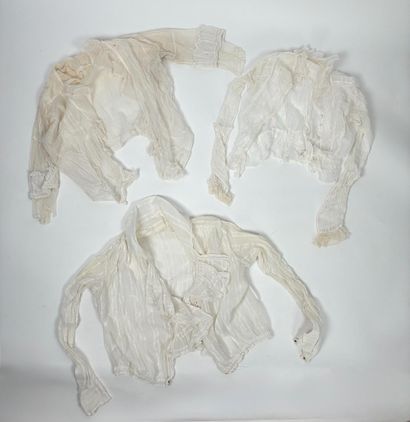 Ensemble de 7 chemises, de tailles différentes,...