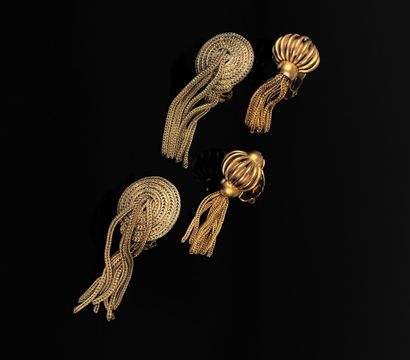 PIERRE LORION & SYLVIA KARELS
Deux paires...