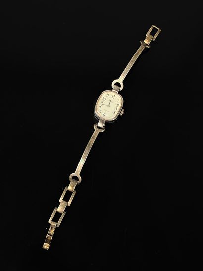 HERLUX
Montre de dame en argent poinçon cygne...