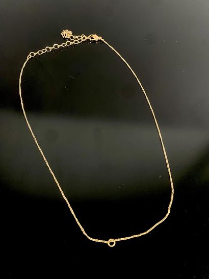 Set with a gilded metal chain and a military...