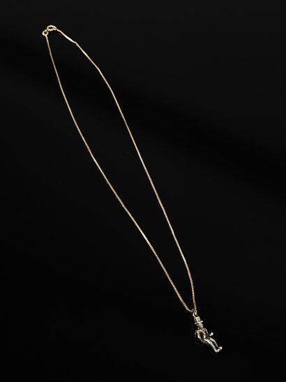 Pendentif en argent 925 millièmes figurant...