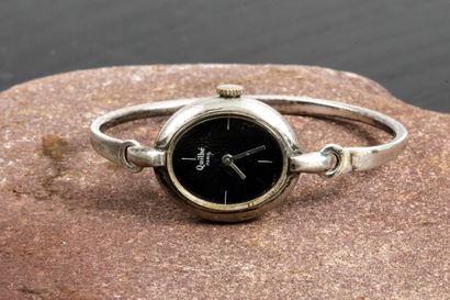 Quilbé
Montre jonc en argent à mouvement...