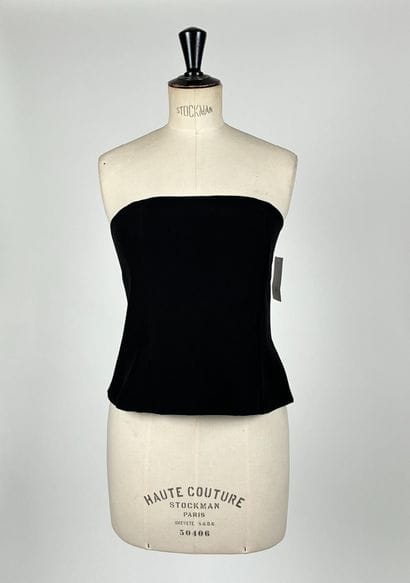 GEORGES RECH 
Bustier noir taille 44
Etat...
