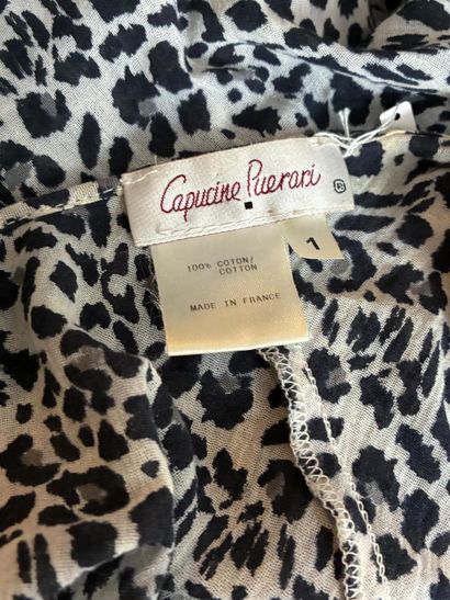 Capucine Puerari
Robe longue en coton à motif...
