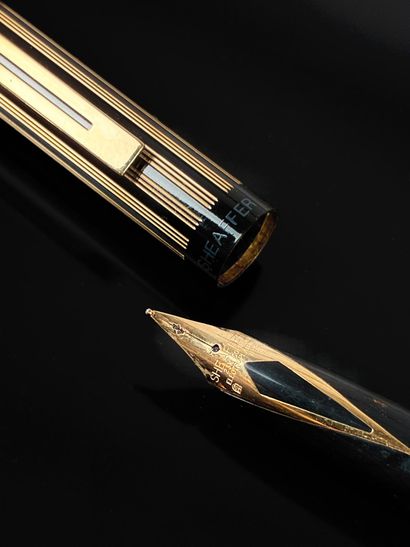 SHEAFFER USA
Gold-plated fountain pen with...