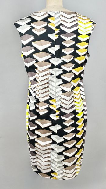 Paul BRIAL
Robe droite en coton à motif de...