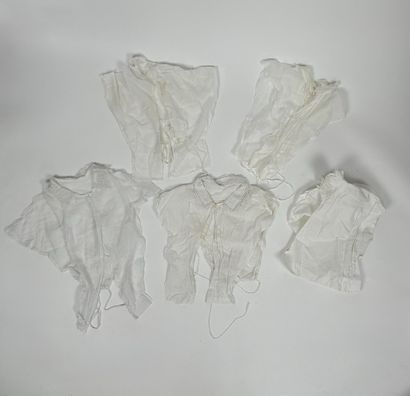 Ensemble de 5 chemisiers de fillettes en...
