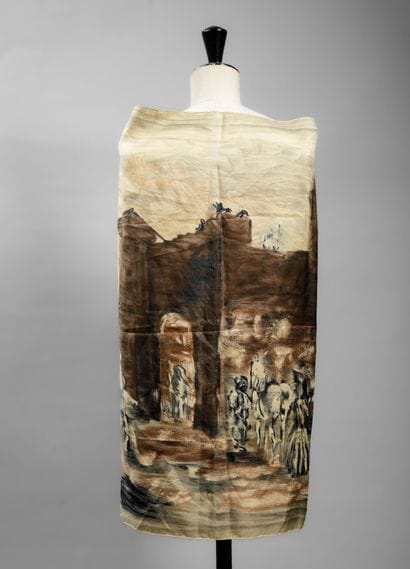 Jeanne LANVIN
Silk square titled Casitllo...
