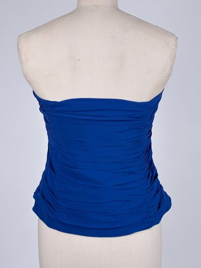 Monsoon Collection 
Cobalt bustier with removable...