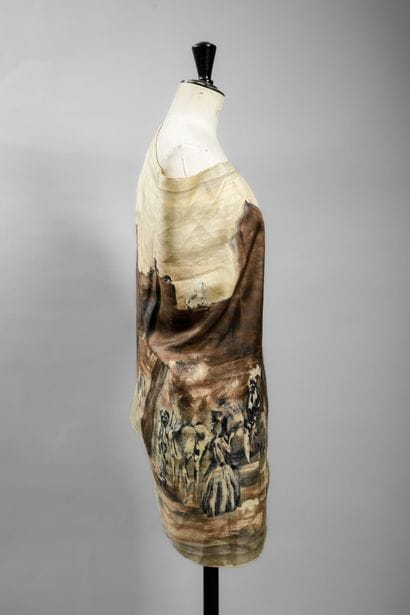 Jeanne LANVIN
Silk square titled Casitllo...