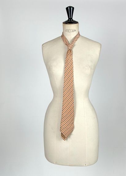 Set of five silk ties of various brands in...
