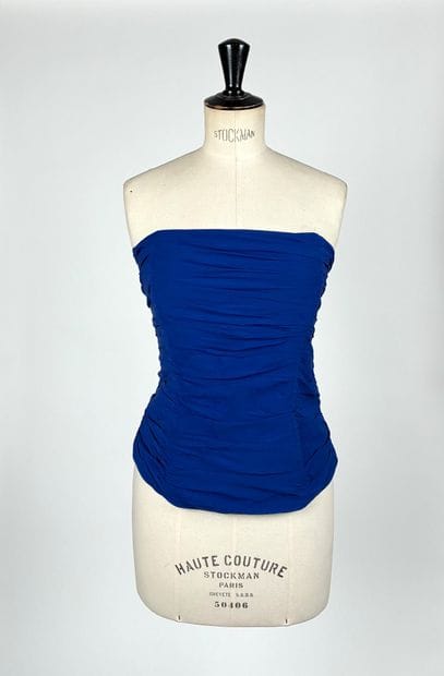 Monsoon Collection 
Cobalt bustier with removable...