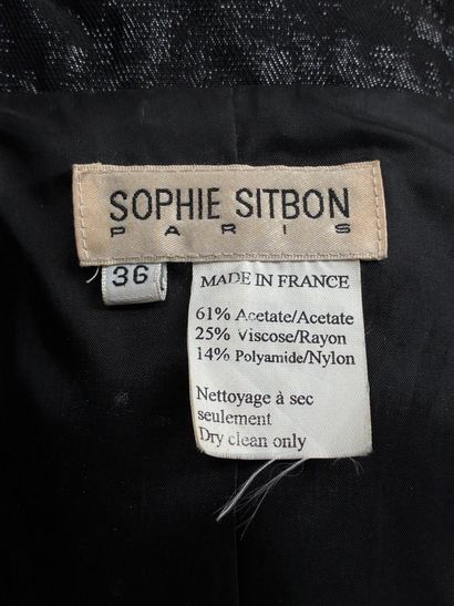 Sophie SITBON Paris
Veste noire pailletée...