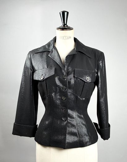Sophie SITBON Paris
Veste noire pailletée...