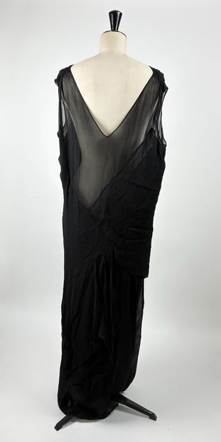 Ensemble de 4 robes noires de différentes...