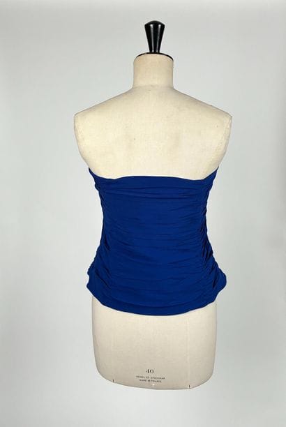 Monsoon Collection 
Cobalt bustier with removable...