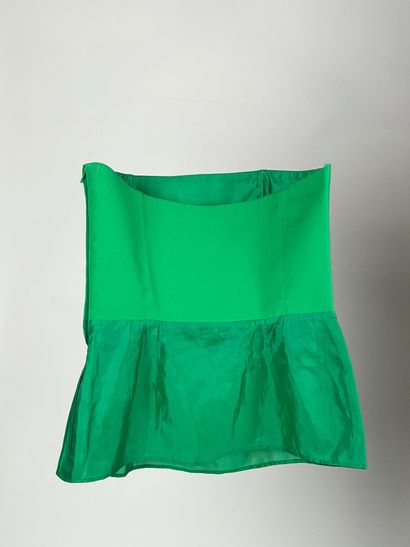 Emerald bustier, 
Size 42, 100% cotton