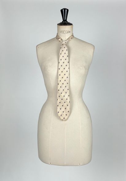Set of five silk ties of various brands in...