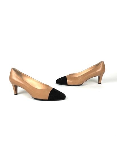 PULIN Bottier
ESCARPINS bi-color en cuir...