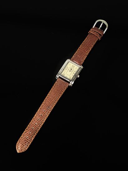 LIP 
Rectangular ladies' watch with stainless...