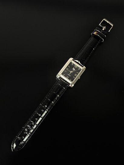 LIP 
Rectangular ladies' watch with stainless...