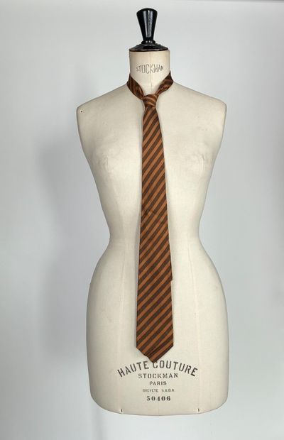 Set of five silk ties of various brands in...