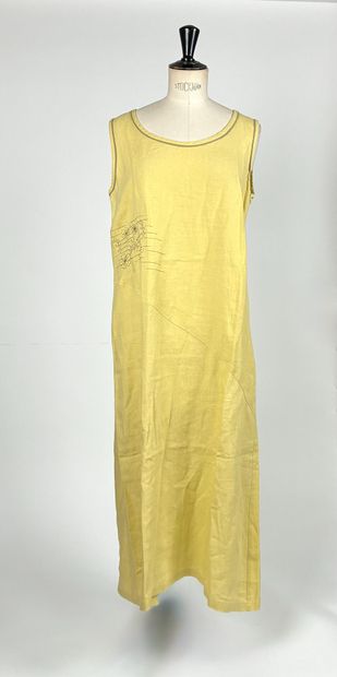 Armor Lux 
Robe anis avec des broderies florales...