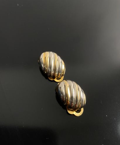 Ensemble de deux paires de clips d'oreilles...