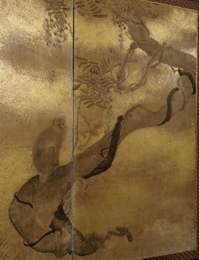 Mori Tetsuzan (Japon, 1775-1841):
Paravent...