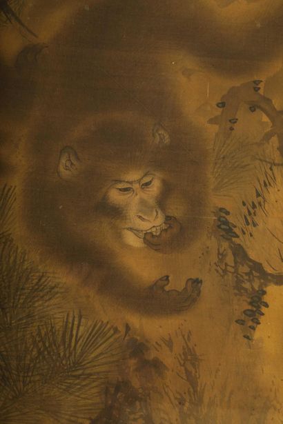 Mori Sosen (Japon, 1747-1821)
Encre et couleurs...