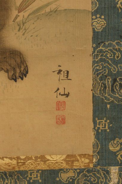 Mori Sosen (Japon, 1747-1821)
Encre et couleurs...