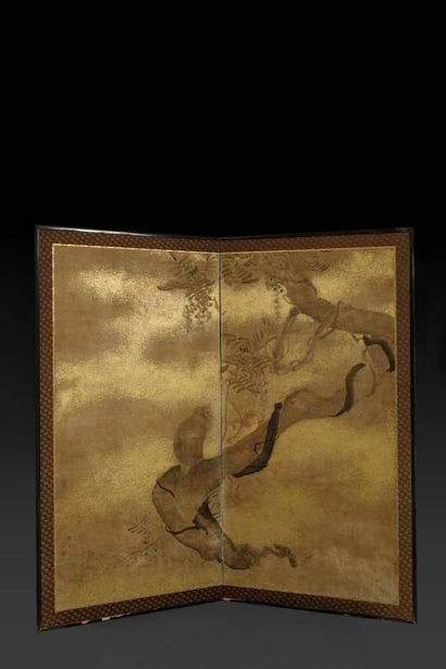 Mori Tetsuzan (Japon, 1775-1841):
Paravent...