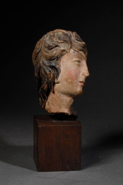 HAUTE EPOQUE (Late 16th century?)
Polychrome...