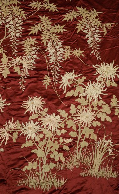 CHINA - 20th century
Large embroidery on...