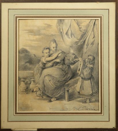 Eugène DEVERIA (1805-1865)
Mme Lefebvre de...