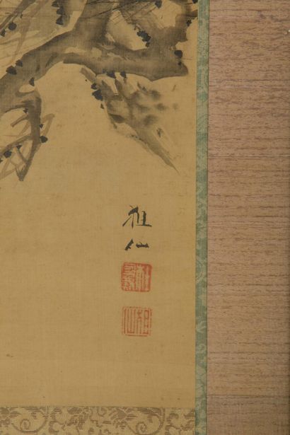 Mori Sosen (Japon, 1747-1821)
Encre et couleurs...
