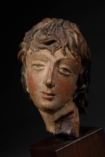HAUTE EPOQUE (Late 16th century?)
Polychrome...
