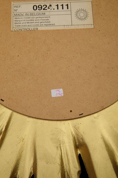 Radiating wooden mirror in the Louis XIV...