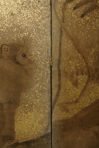 Mori Tetsuzan (Japon, 1775-1841):
Paravent...