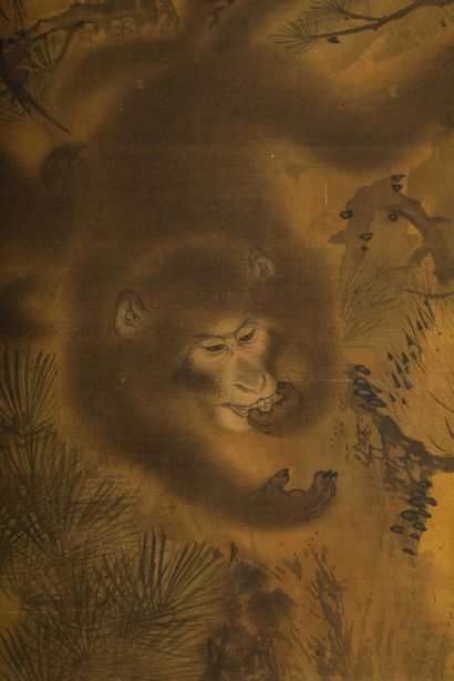 Mori Sosen (Japon, 1747-1821)
Encre et couleurs...