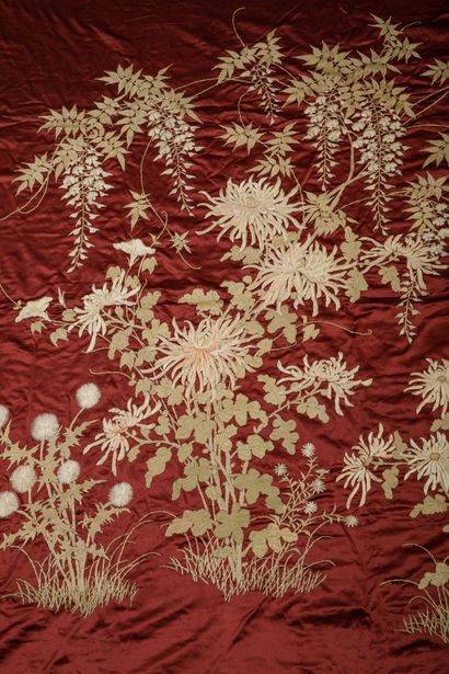 CHINA - 20th century
Large embroidery on...