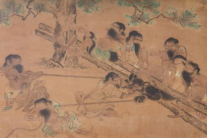 JAPON - Epoque EDO (1603 - 1868), XVIIIe...