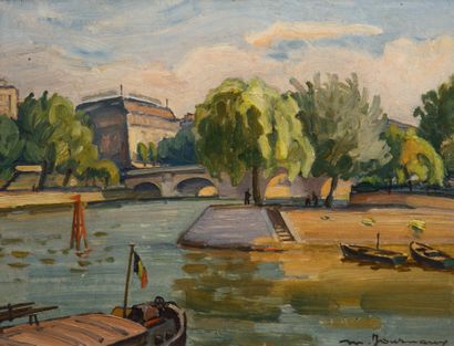Maurice JOURNAUX
Pointe du Vert Galant
Oil...