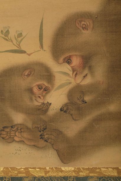 Mori Sosen (Japon, 1747-1821)
Encre et couleurs...