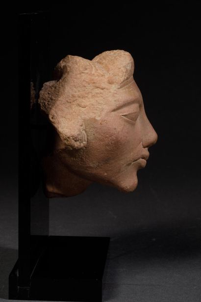 Fragment of an Egyptian sculpture reminiscent...
