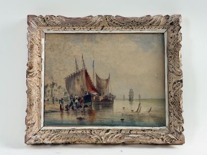 In the Style of Richard Parkes BONINGTON...