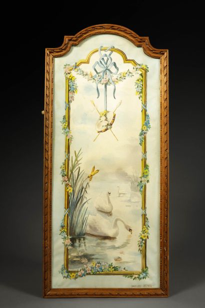 Charles HENG (19th–20th centuries)
Swans...